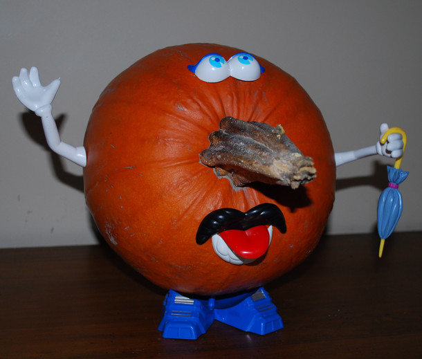Told my son he was old enough to carve his own pumpkin this year He said Ive got a better idea Dad