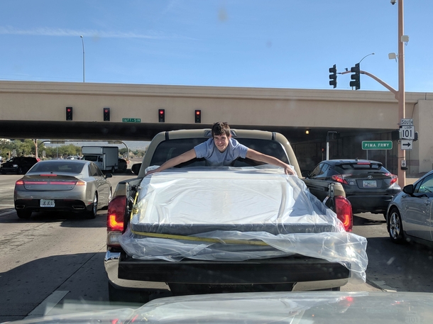 Told the guy to smile for the camera