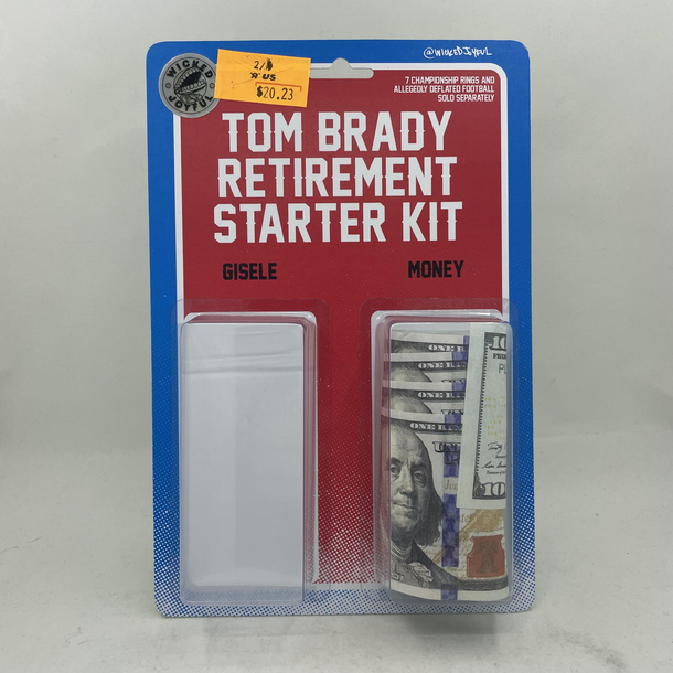 Tom Brady Retirement Starter Kit