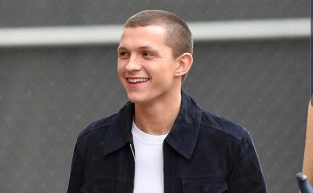 Tom Holland looks like eminems lesser known cousin skittles