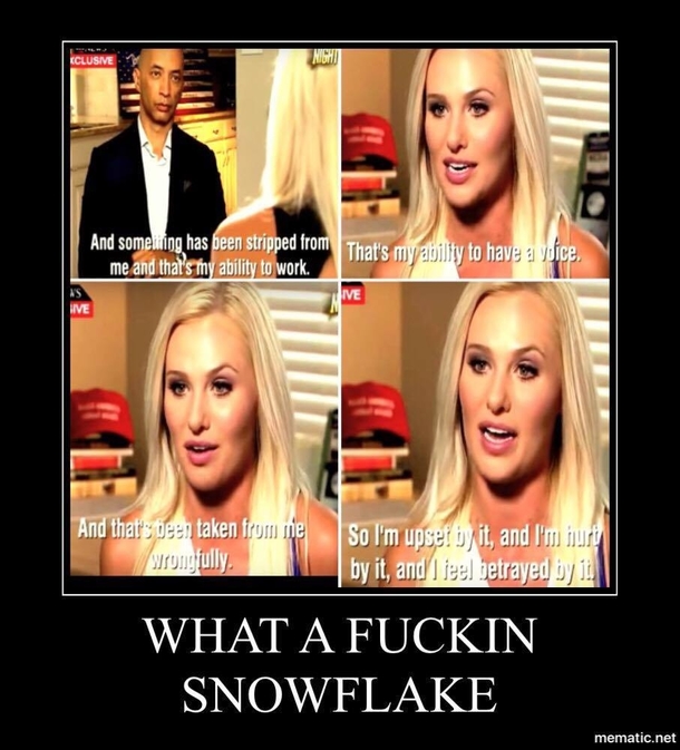 Tomi Lahren is a Human Snowflake
