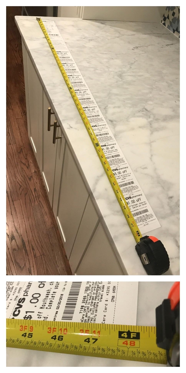 Tonights CVS receipt for a  purchase
