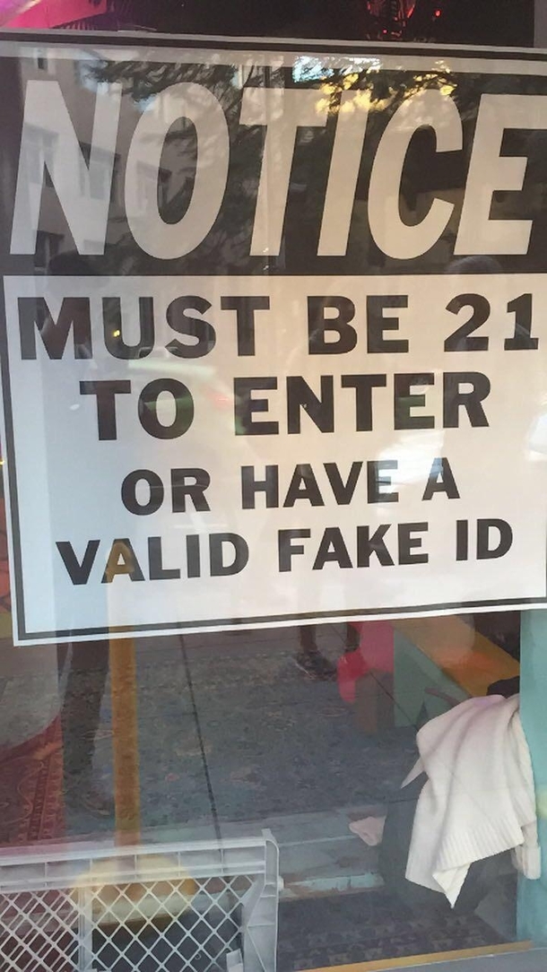 Too bad they only sell those IDs in there