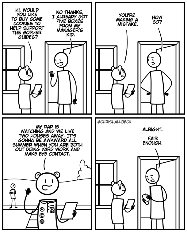 Too many cookies