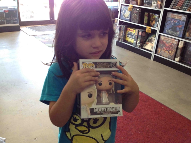 Took my daughter out for Free Comic Book Day and told her she could get one toy She picked this Cinderella doll