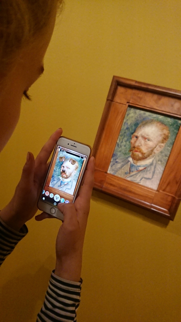 Took my daughter to a van gogh exhibition