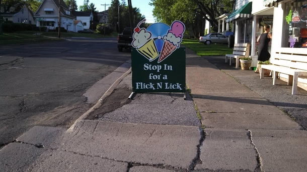 Took the kids to get ice cream I am not a mature father