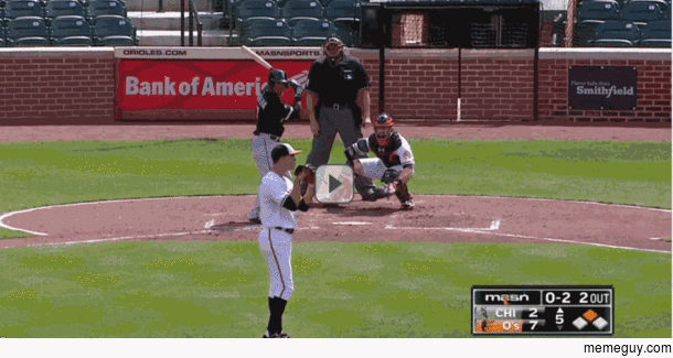 Tossing the ball to the fans xpost - rmlb