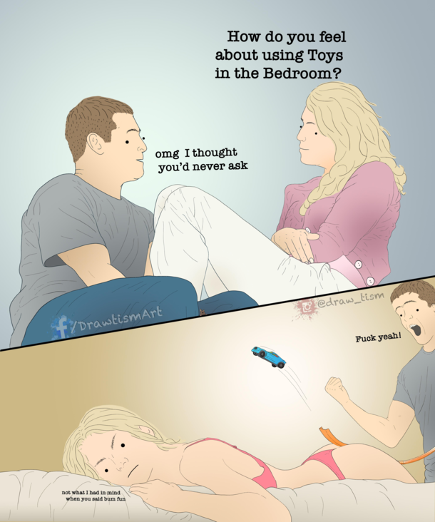 toys in the bedroom