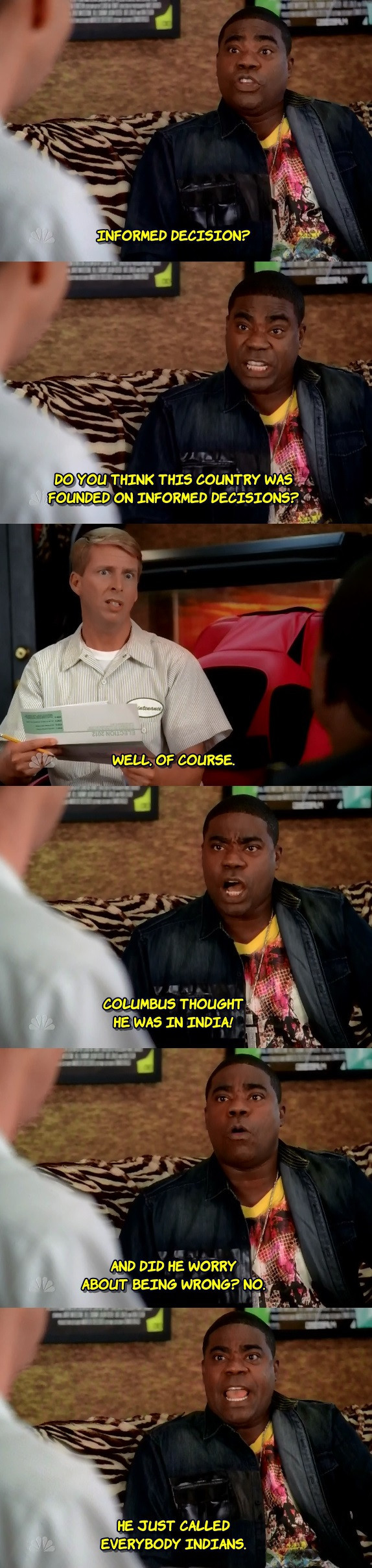 Tracy Jordan on informed decisions