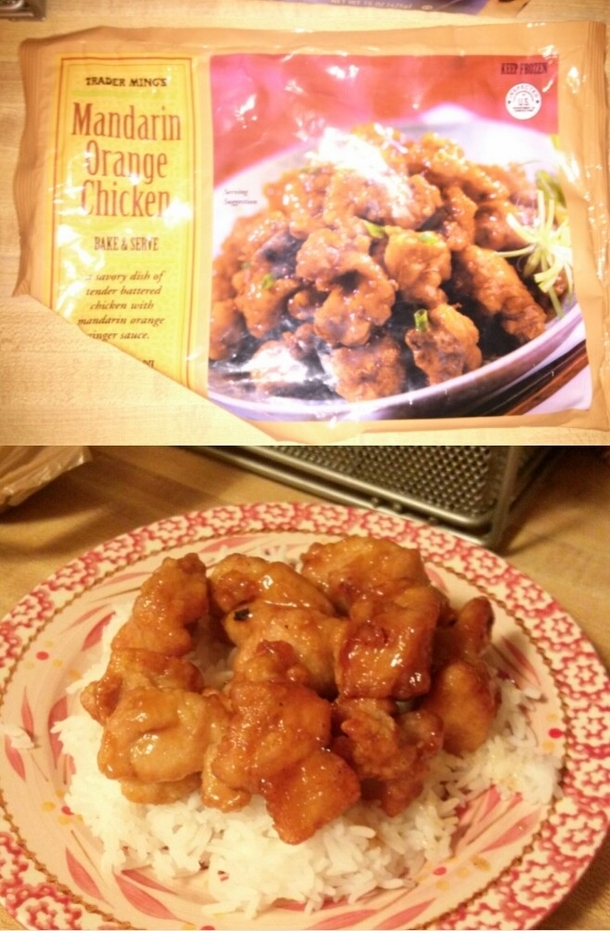 Trader Joes Mandarin Orange Chicken