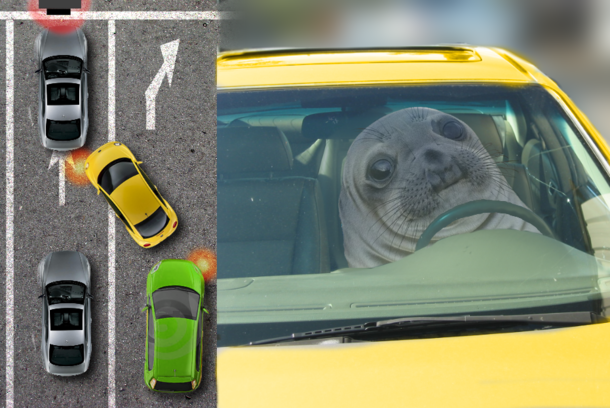 Traffic awkwardness