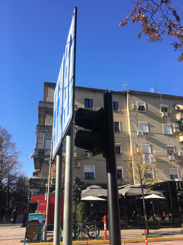 Traffic light fail