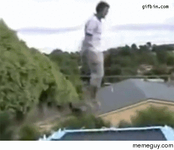 Trampoline trick