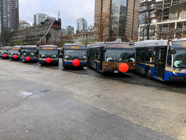 Translink Vancouver BC Bus Service has invested millions into hi-tech special buses for heavy fog