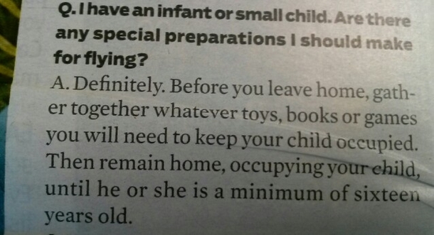 Traveling with children