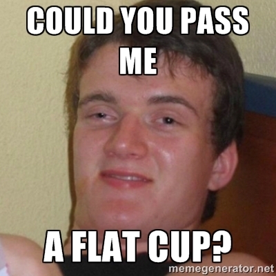 Tried asking for a plate this morning