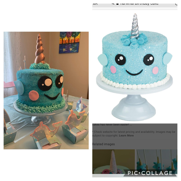 Tried my hand at making my kiddos third birthday cake