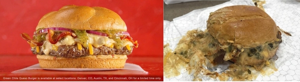 Tried the queso bacon burger from Wendys today