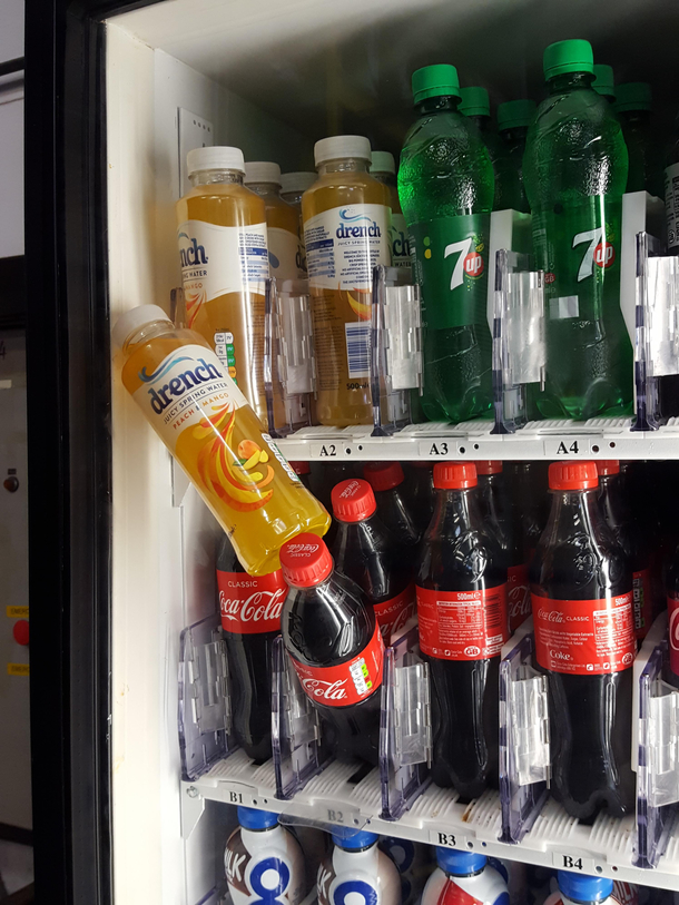 Tried to free my drink by buying the one above