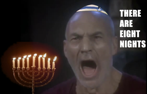 Tried to tell Picard we only had enough oil for one night