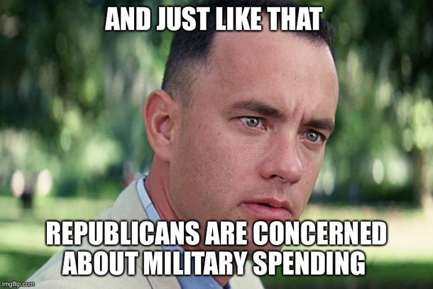 Trillion dollar wars obscene military budget yet a few billion to save a country from being enslaved is an outrage