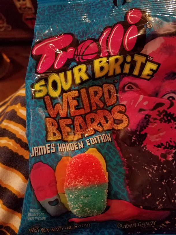 Trolli is really going all out with their new James Harden gummies