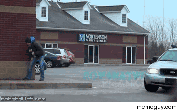 trolling the cops at its best