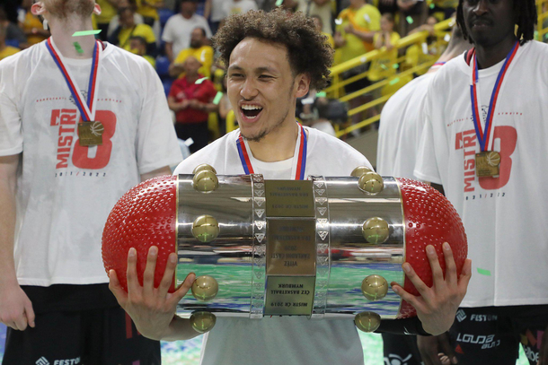 Trophy for Czech National Basketball League champions