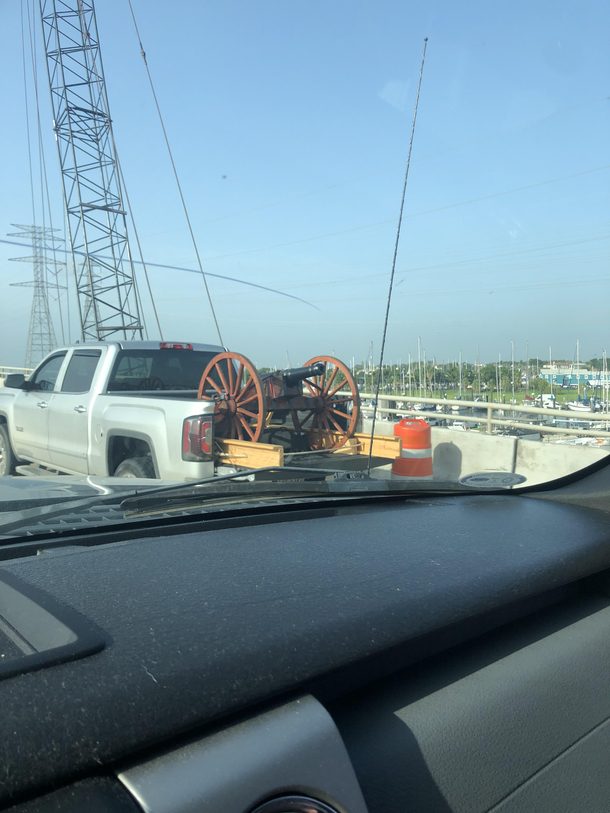 Truck cut me off wasnt even mad