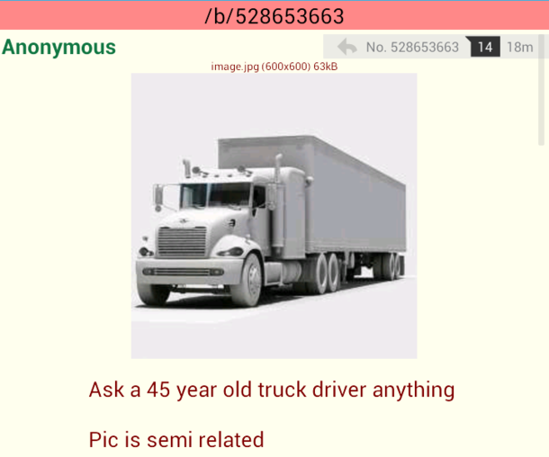 Truckers AMA