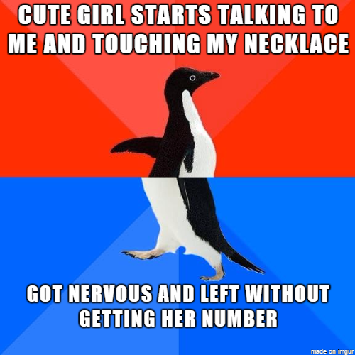 True meaning of a socially awkward good-looking guy