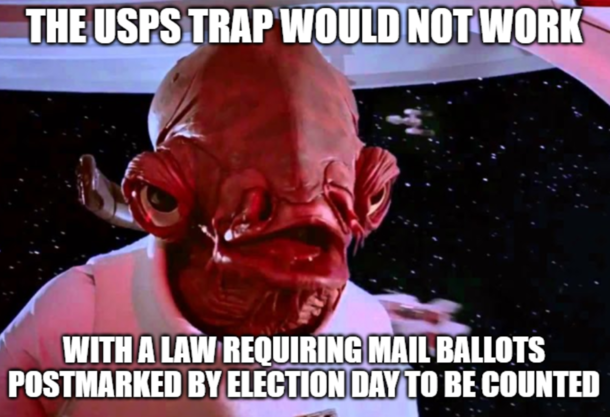 Trump is sabotaging the USPS to win the election