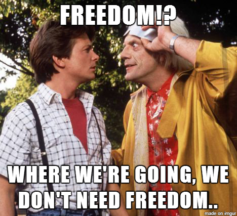 Trust me America Im from the future