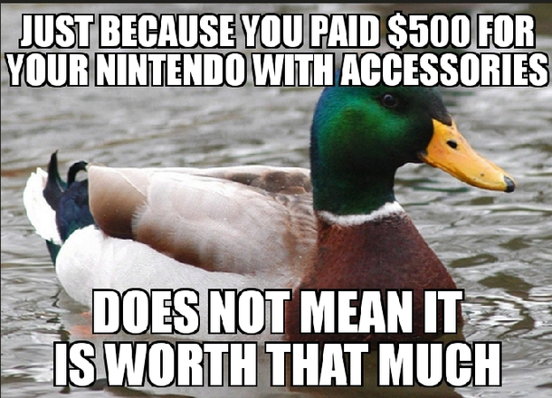 Trying to buy a Nintendo on a swap site