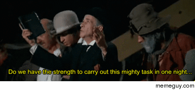 Trying to finish a group project the night before its due