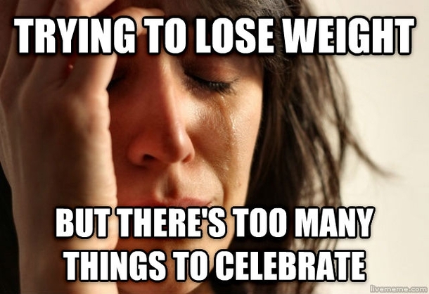 Trying to lose weight - Meme Guy