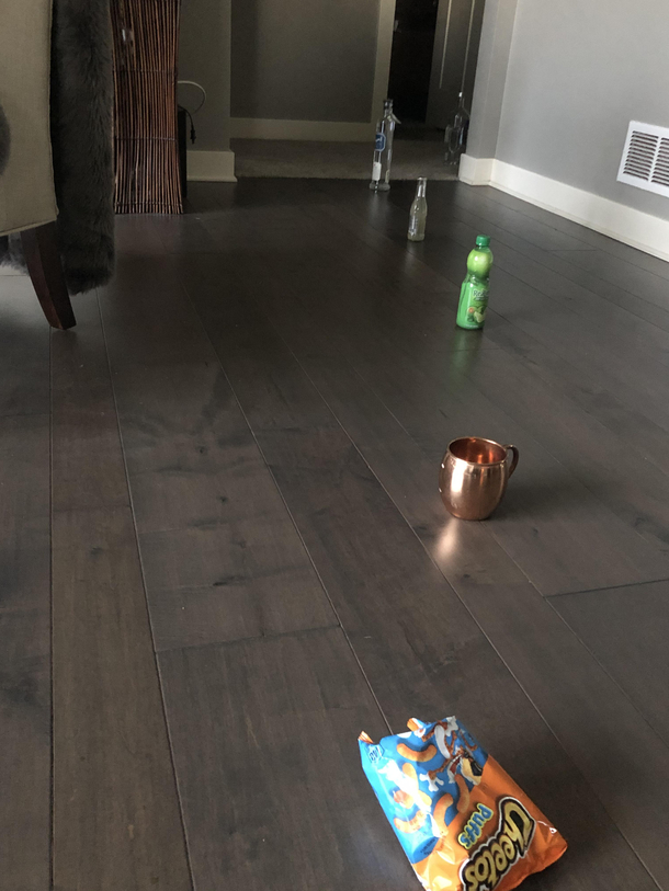 Trying to lure my wife to come hang out