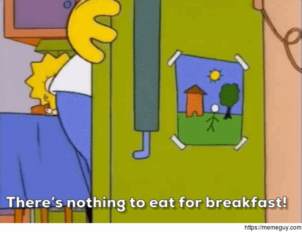 Trying to make a meal out of whats left in the store after the hoarders got everything