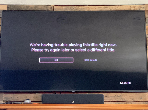 Trying to watch Ralph Breaks the Internet on Netflix Should have seen it coming