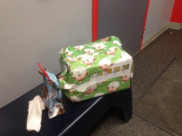 TSA re-wrapped my friends Christmas gifts after inspecting them