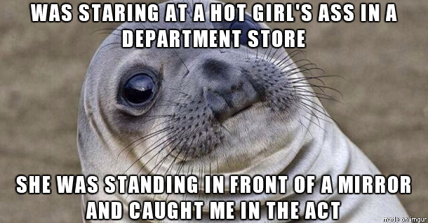 turned around and walked away as fast as i could
