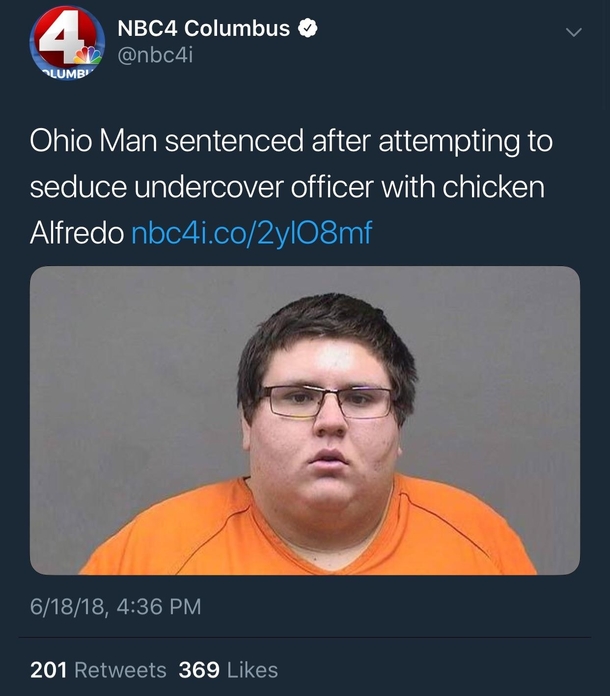 Turns out he was just an impasta