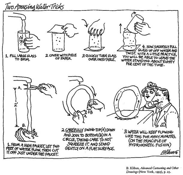 Two Amusing Water Tricks