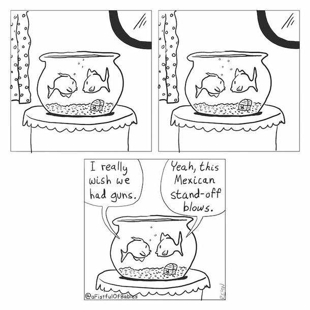 Two Goldfish 