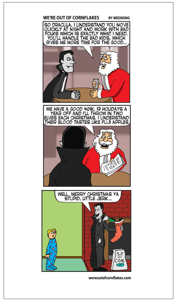 Two icons join forces for a proper Christmas