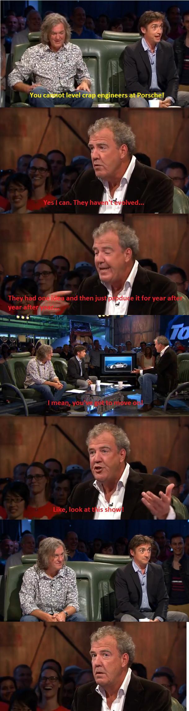 Typical Clarkson Hypocrisy