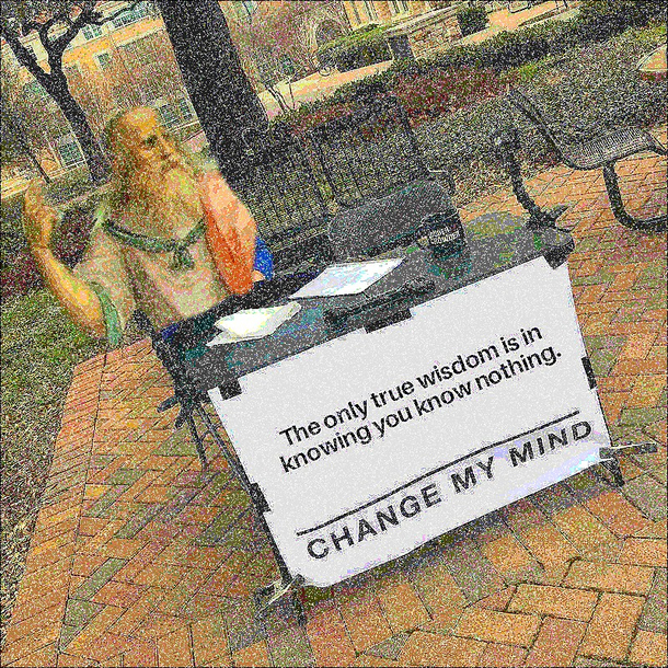 U cant change his mind