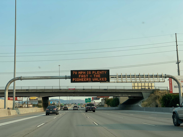 UDOT Has No Chill
