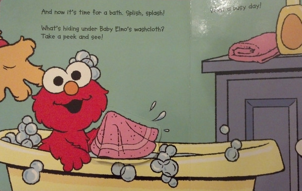 Umm No thanks Elmo